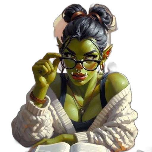 staff, fantasy art, comic book art, concept art transparent PNG cut-out