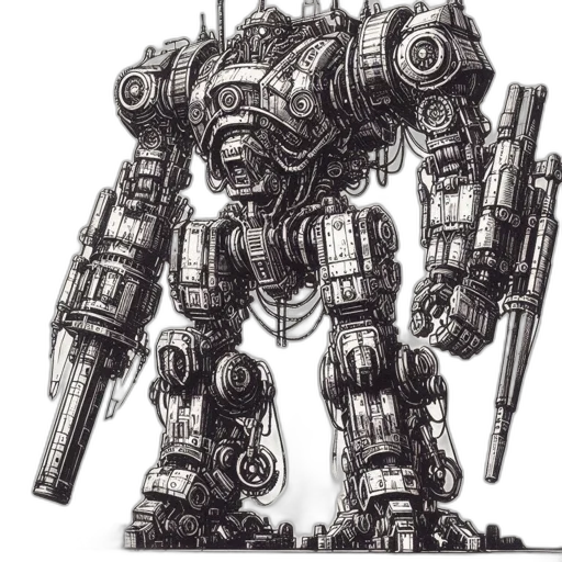 robot, weapon, animal, concept art transparent PNG cut-out