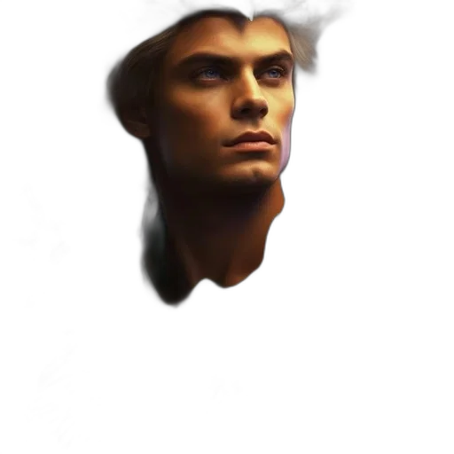 face, mask, crown, robot transparent PNG cut-out