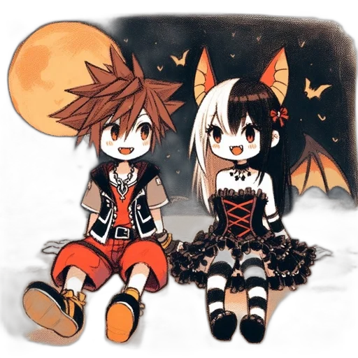 anime, fantasy art, pixel art, concept art transparent PNG cut-out