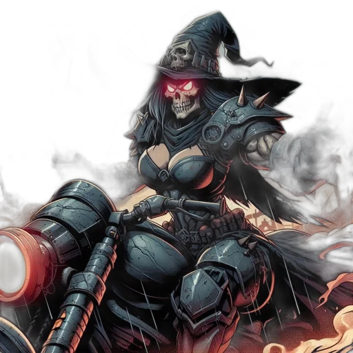 fantasy art, concept art, comic book art, dark transparent PNG cut-out