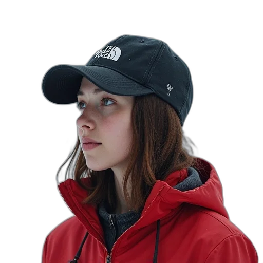 jacket, hat, staff, face transparent PNG cut-out