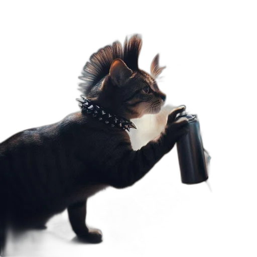animal, hair, staff, bottle transparent PNG cut-out