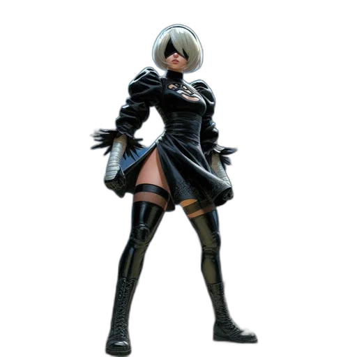 weapon, jacket, staff, dress transparent PNG cut-out