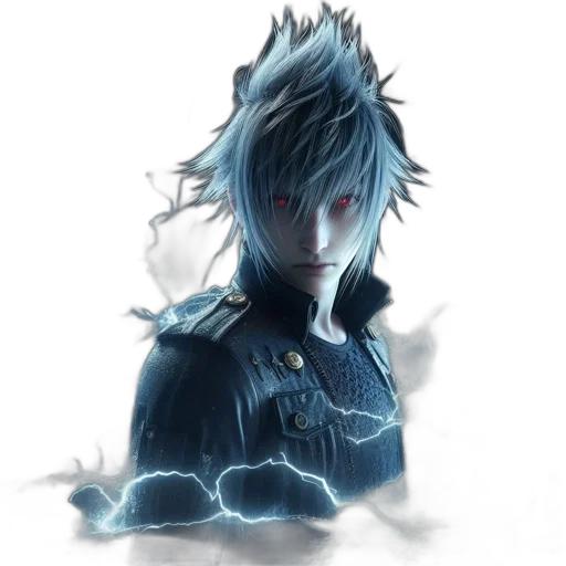 jacket, staff, dragon, creature transparent PNG cut-out