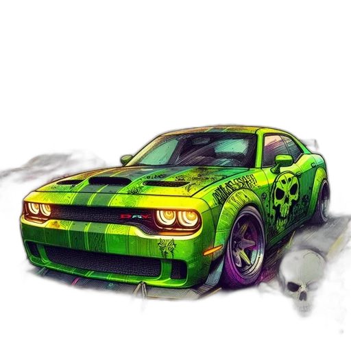 car, weapon, animal, concept art transparent PNG cut-out