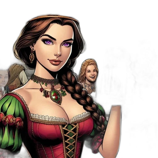 comic book art, fantasy art, concept art, photorealistic transparent PNG cut-out