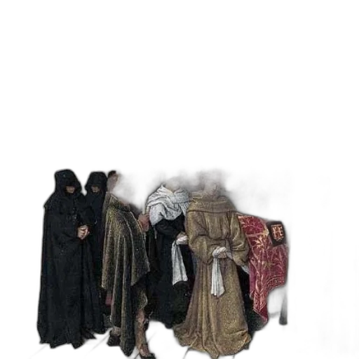 staff, mask, weapon, dress transparent PNG cut-out