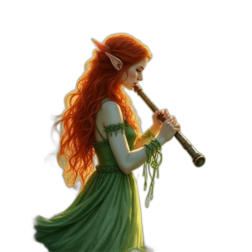 staff, sword, dragon, dress transparent PNG cut-out