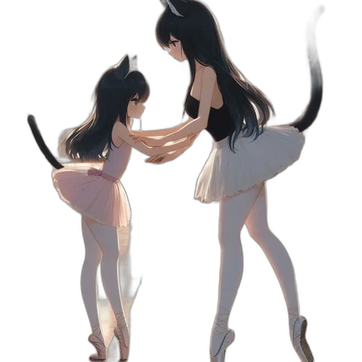 dress, concept art, anime, watercolor transparent PNG cut-out