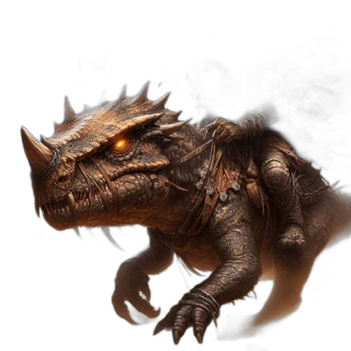 dragon, creature, animal, concept art transparent PNG cut-out