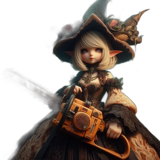 staff, weapon, dress, fantasy art transparent PNG cut-out