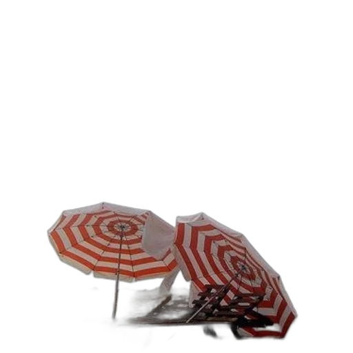 umbrella, furniture, hat, jacket transparent PNG cut-out