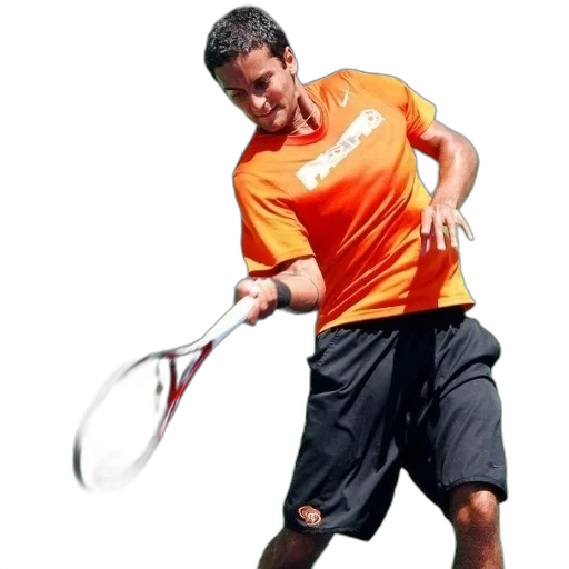 staff, photorealistic, man, orange transparent PNG cut-out