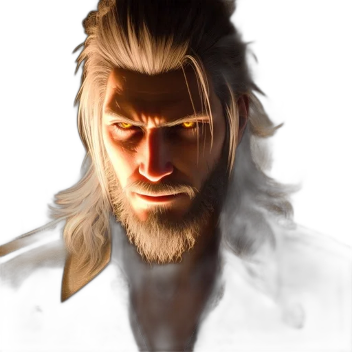 face, hair, mask, staff transparent PNG cut-out