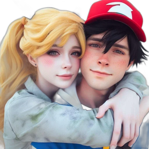 hat, face, photorealistic, anime transparent PNG cut-out
