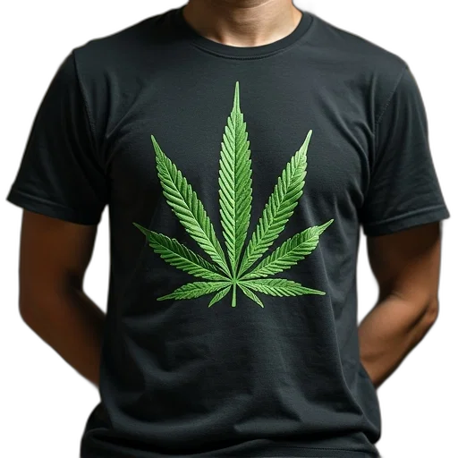 3d render, photorealistic, green, shirt transparent PNG cut-out
