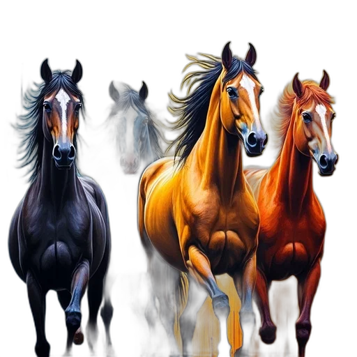 animal, photorealistic, oil painting, concept art transparent PNG cut-out