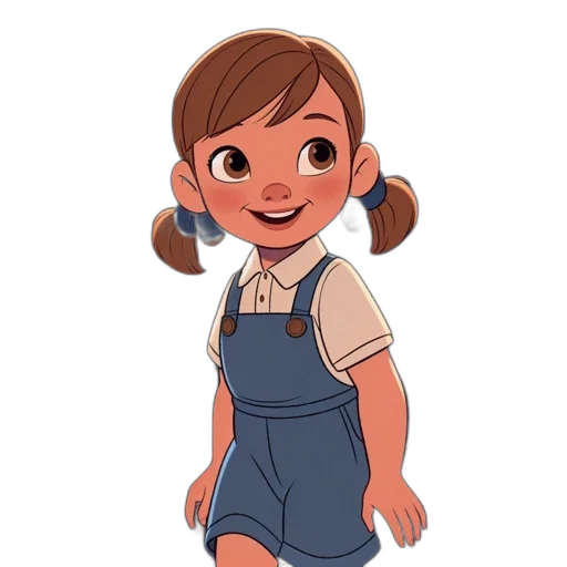 staff, dress, face, cartoon transparent PNG cut-out