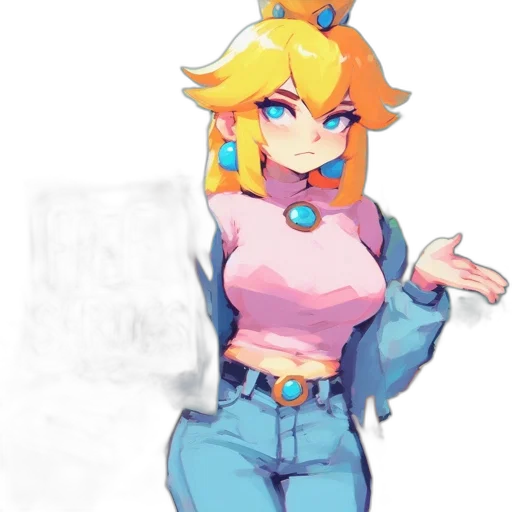 dress, jacket, staff, robot transparent PNG cut-out