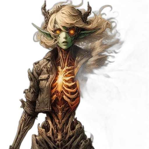 mask, creature, staff, face transparent PNG cut-out