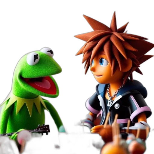 concept art, 3d render, two, famous transparent PNG cut-out