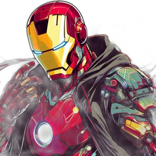 comic book art, concept art, pixel art, fantasy art transparent PNG cut-out