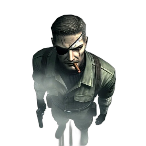 mask, face, staff, jacket transparent PNG cut-out