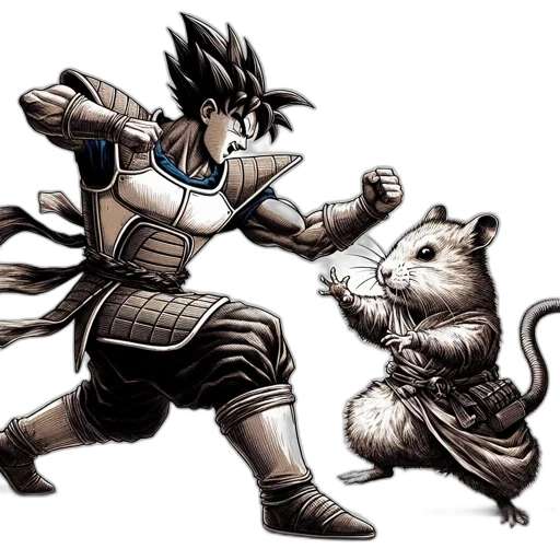 animal, concept art, comic book art, fantasy art transparent PNG cut-out