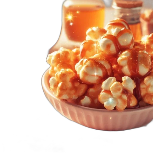 food, crown, 3d render, photorealistic transparent PNG cut-out