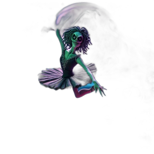 creature, dragon, mask, staff transparent PNG cut-out