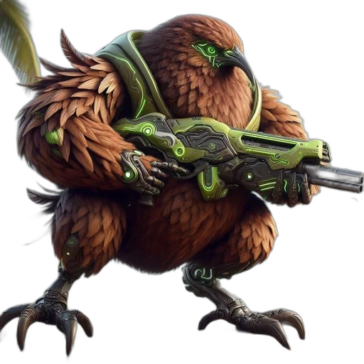 weapon, animal, creature, concept art transparent PNG cut-out