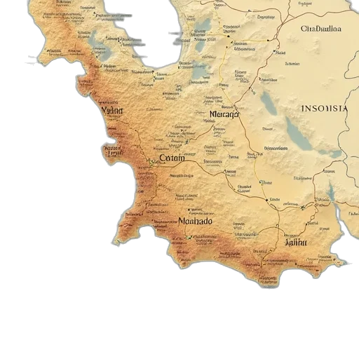 maps, showing, location, muscat transparent PNG cut-out