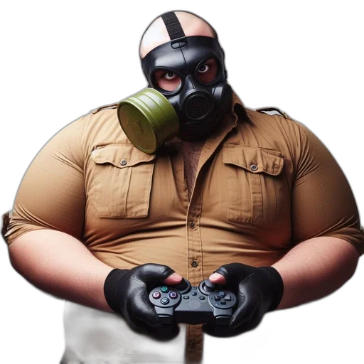 mask, weapon, jacket, animal transparent PNG cut-out