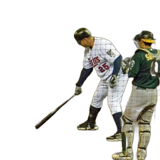 baseball, player, number, his transparent PNG cut-out