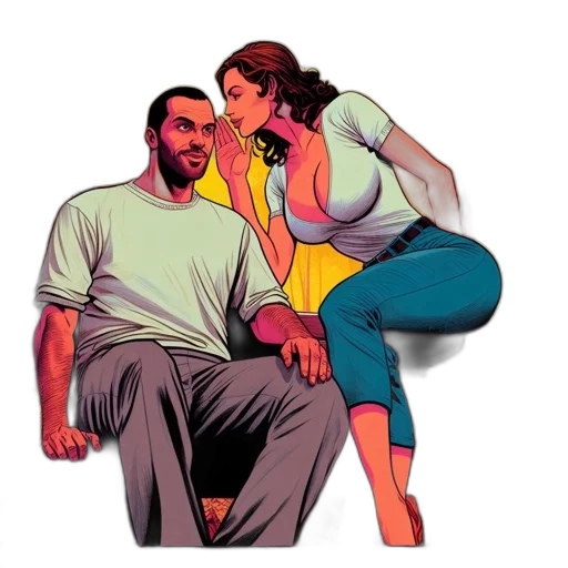 jacket, comic book art, concept art, cartoon transparent PNG cut-out