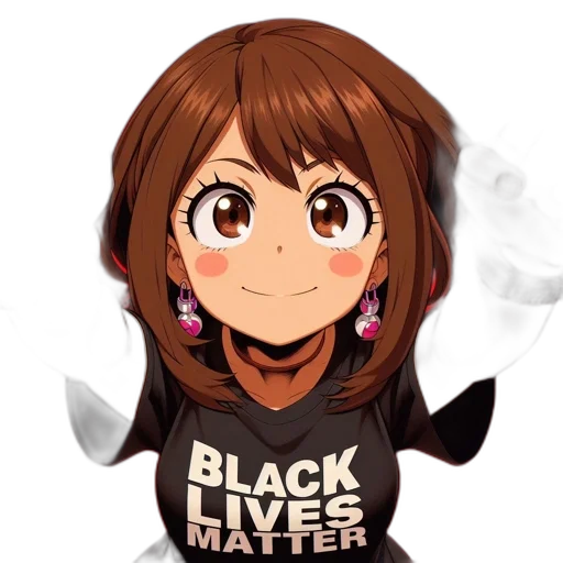 dress, anime, cartoon, pixel art transparent PNG cut-out