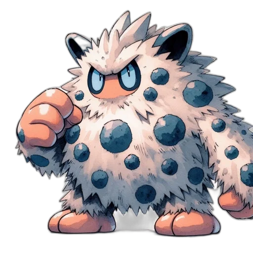 creature, animal, hair, weapon transparent PNG cut-out