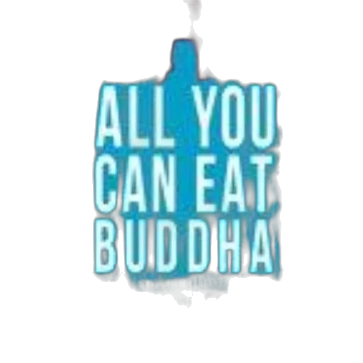 all, can, eat, buddha transparent PNG cut-out