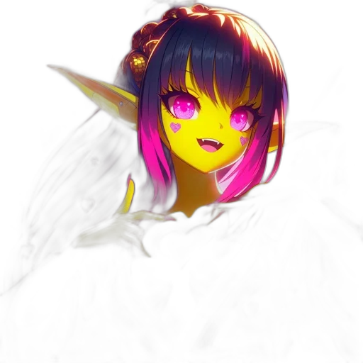mask, dragon, creature, staff transparent PNG cut-out