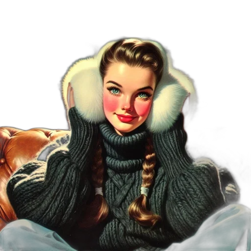 jacket, face, hat, mask transparent PNG cut-out
