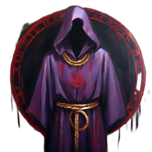 mask, staff, crown, jacket transparent PNG cut-out
