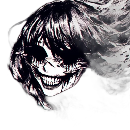 mask, face, creature, hair transparent PNG cut-out