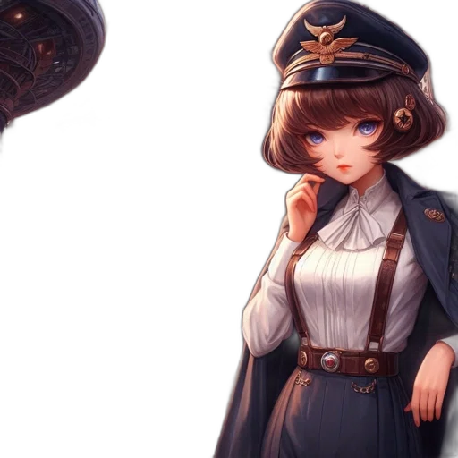 staff, hat, crown, weapon transparent PNG cut-out