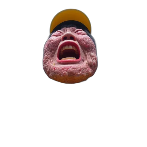 face, creature, mask, hat transparent PNG cut-out