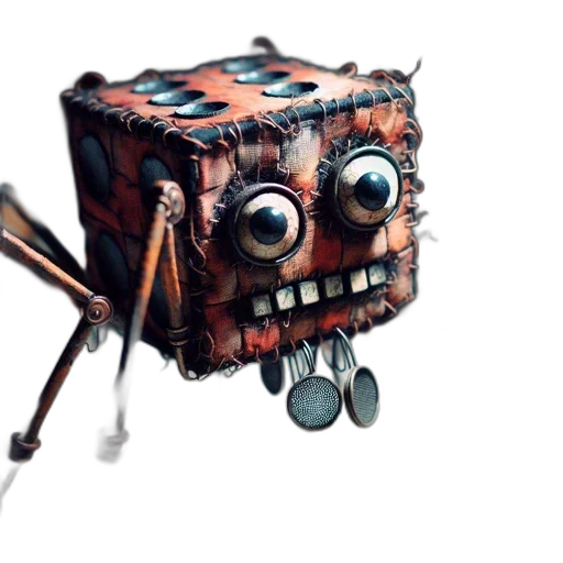 robot, mask, creature, furniture transparent PNG cut-out