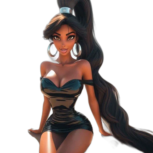 dress, concept art, fantasy art, cartoon transparent PNG cut-out
