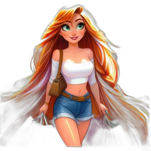 dress, fantasy art, cartoon, concept art transparent PNG cut-out