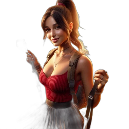 staff, weapon, dress, fantasy art transparent PNG cut-out