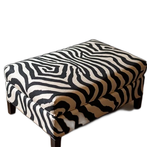 furniture, monochrome, zebra, print transparent PNG cut-out